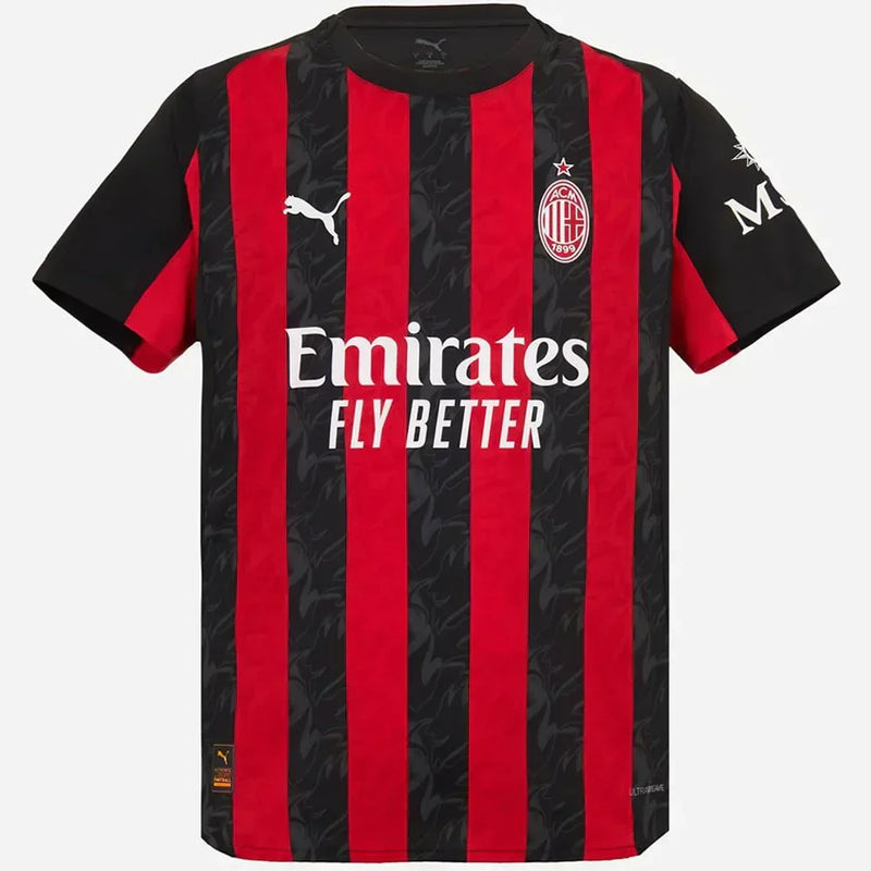 Camisa AC Milan I 25/26 s/n Torcedor - Vermelha