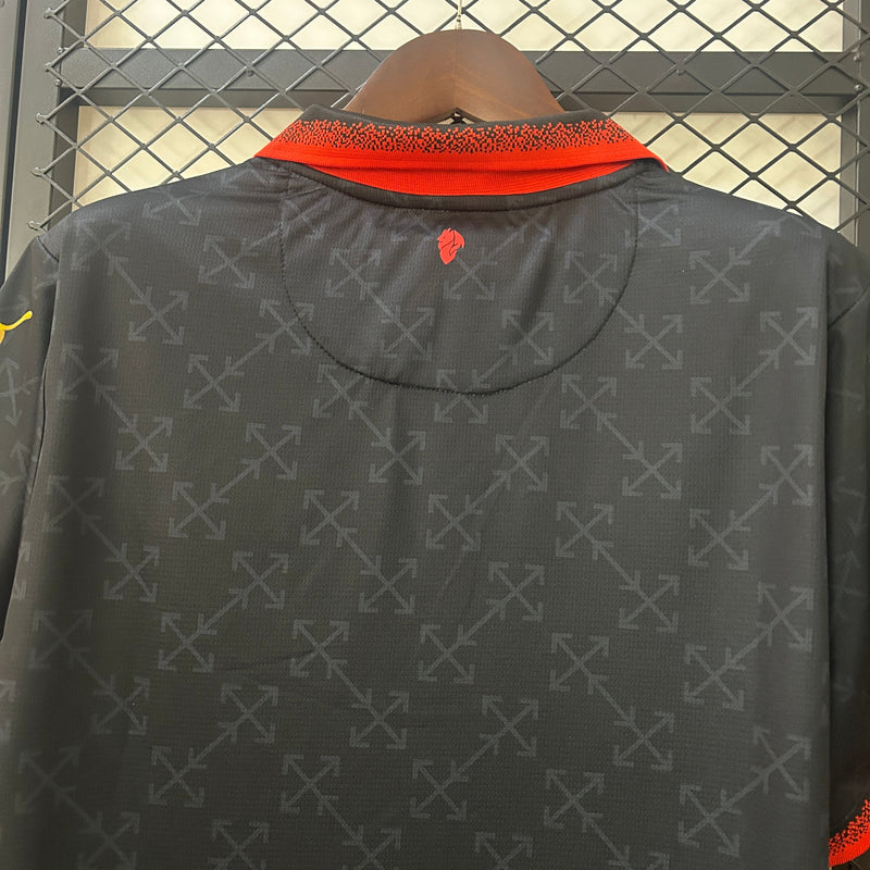 Camisa Milan 25/26 Co-Branded Edition - Preto