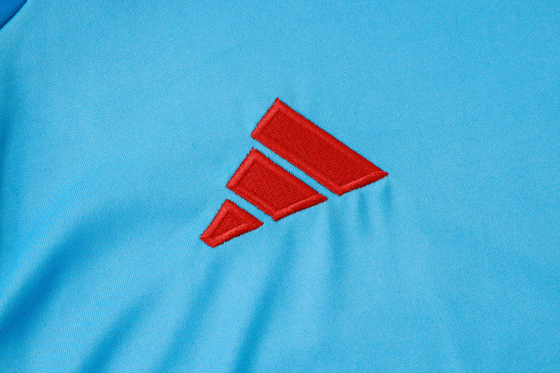 Conjunto de Treino do Flamengo Azul 2025