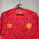 Camisa Fluminense Red 24/25 Torcedor Umbro Masculina - Vermelho