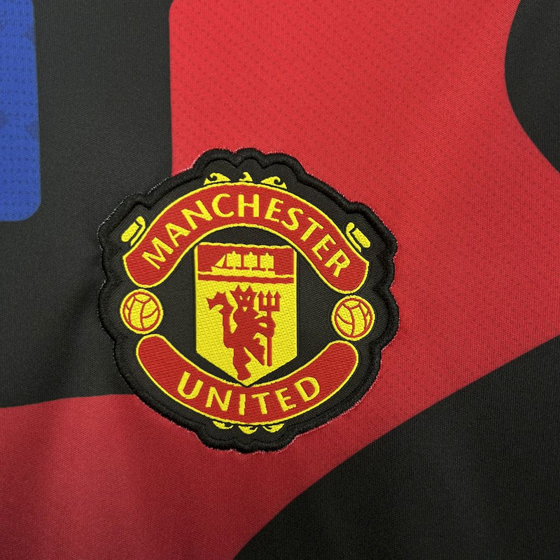 Camisa Manchester United 24∕25 Pré Jogo