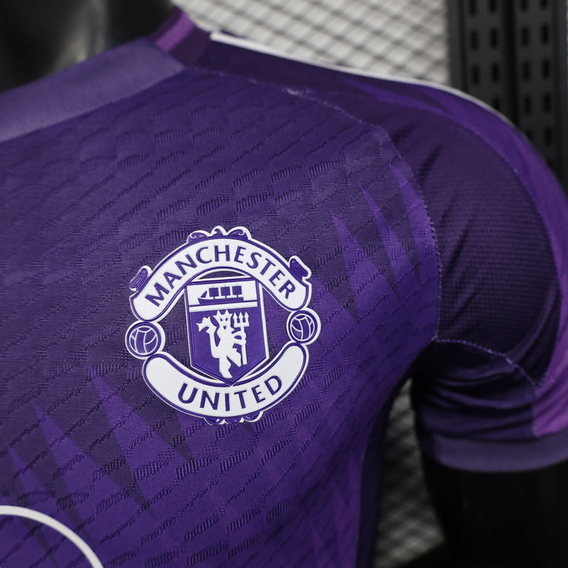 Camisa Manchester United 25/26 Jogador - Roxo