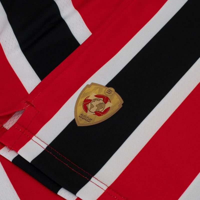 Camisa São Paulo Away 25/26 - Vermelha e Preta