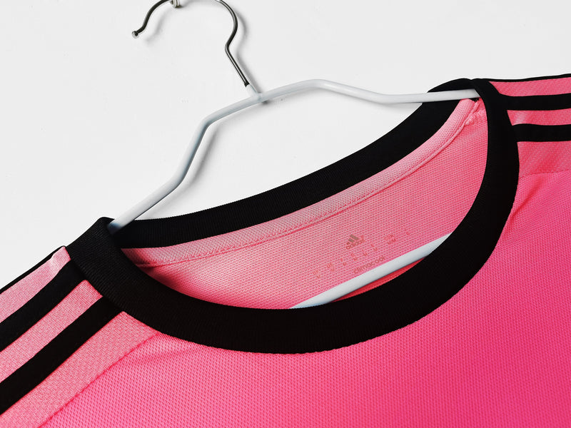 Camisa da Juventus 2015 Retrô  Manga longa - Rosa