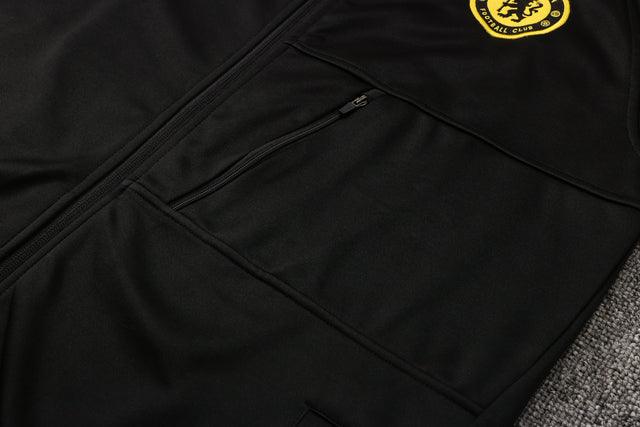 Conjunto Inverno Chelsea Preta Nike - Com Capuz