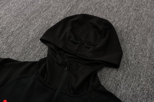 Conjunto Inverno Milan Preta Puma - Com Capuz