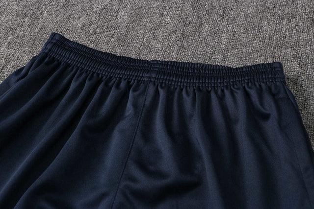 Conjunto Inverno PSG Branco e Azul Nike - Com Ziper