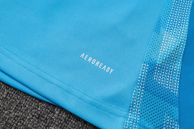 Conjunto Inverno do Flamengo Adidas - Azul Claro