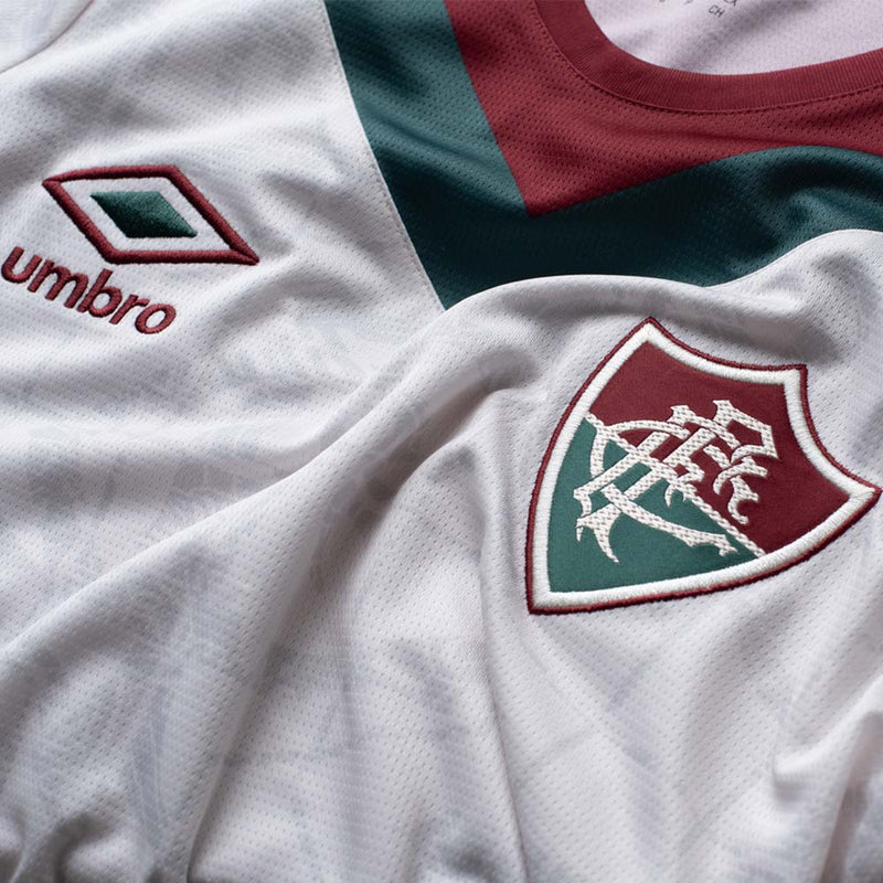 Camisa Fluminense III 24/25 Torcedor Umbro Feminina - Branco